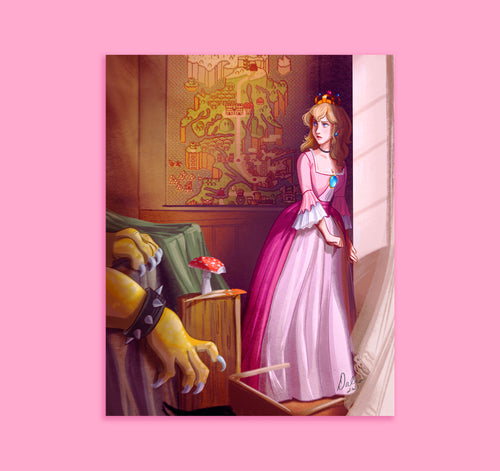 Princess Peach Art Print