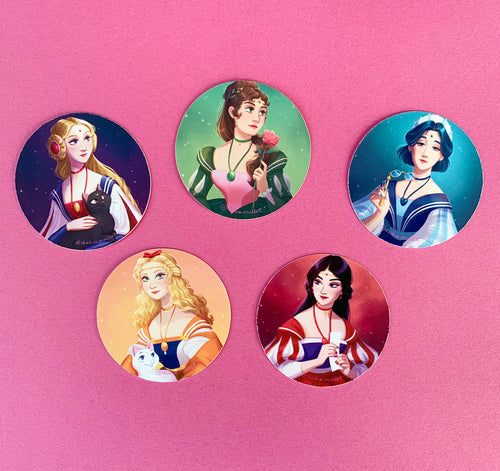 Renaissance Sailor Moon Stickers