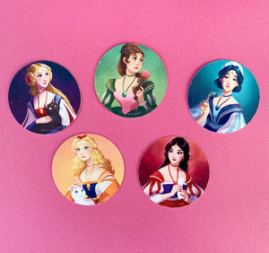 Renaissance Sailor Moon Stickers