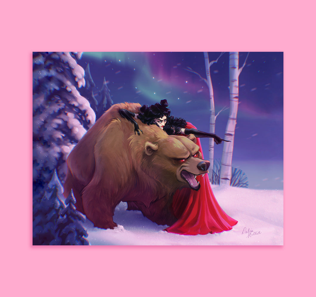 Ursa and The Bear Art Print