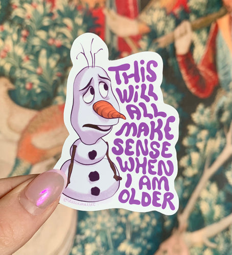 Olaf Sticker